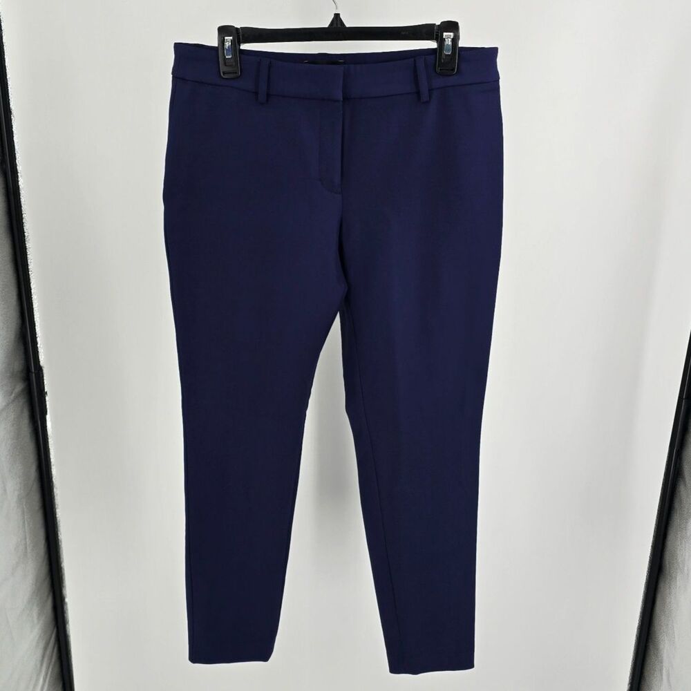 Express Navy Blue Skinny Midrise Dress Pant Size 10R